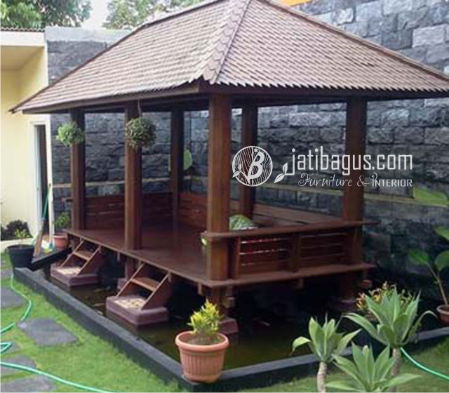 Detail Rangka Atap Gazebo Kayu Nomer 13