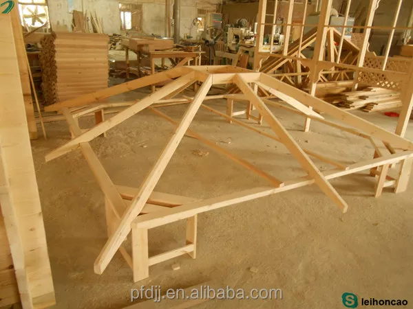 Detail Rangka Atap Gazebo Kayu Nomer 2