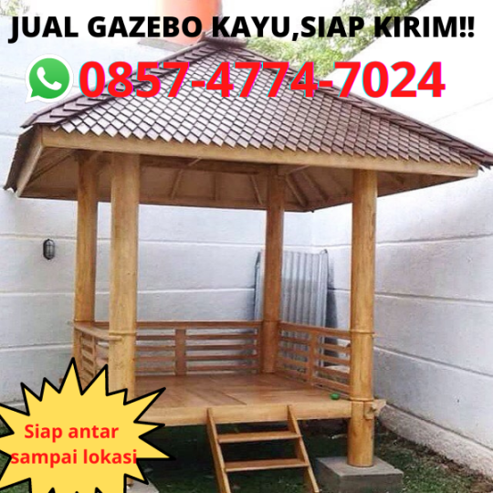 Detail Rangka Atap Gazebo Kayu Nomer 25
