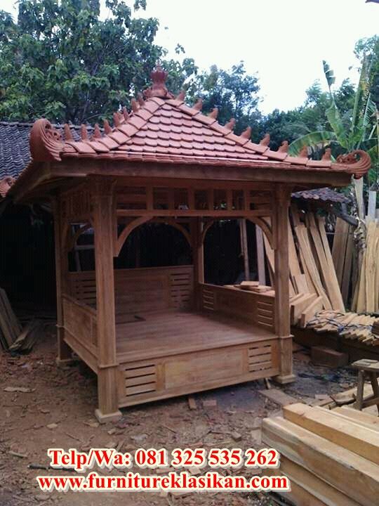 Detail Rangka Atap Gazebo Kayu Nomer 27