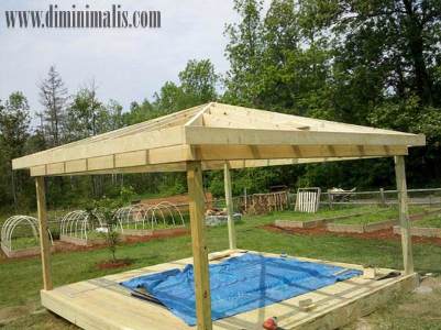 Detail Rangka Atap Gazebo Kayu Nomer 28