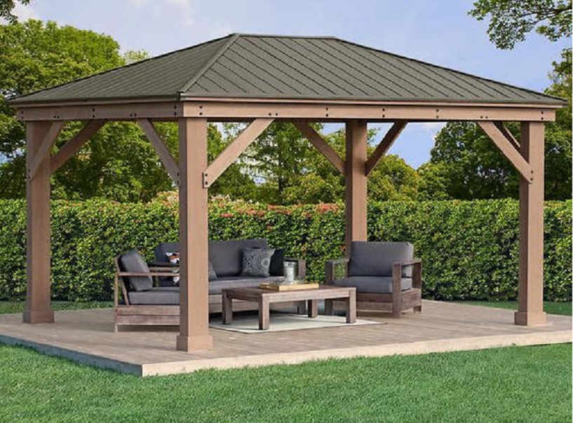 Detail Rangka Atap Gazebo Kayu Nomer 31