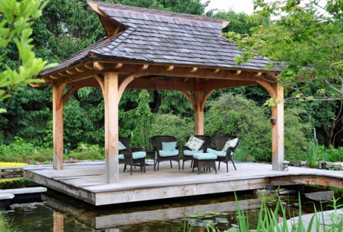 Detail Rangka Atap Gazebo Kayu Nomer 47