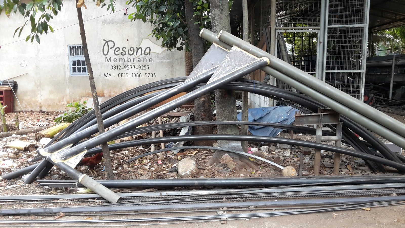 Detail Rangka Atap Pipa Besi Nomer 15