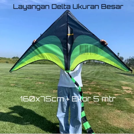 Detail Rangka Layang Layang Kelelawar Nomer 49