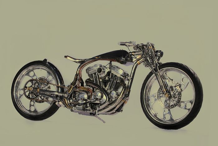 Detail Rangka Motor Harley Nomer 27