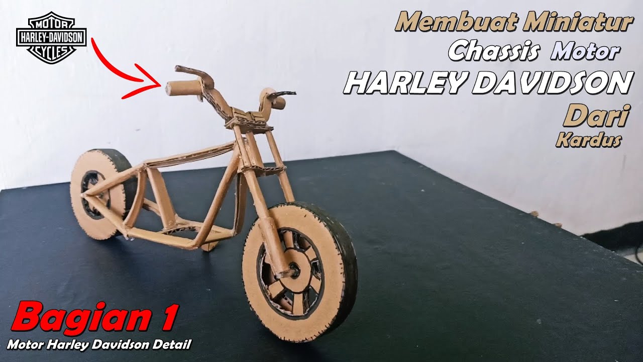 Detail Rangka Motor Harley Nomer 35