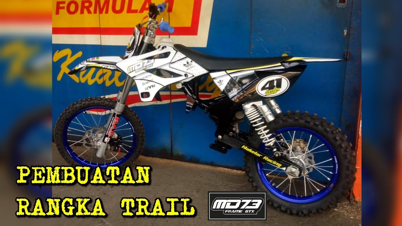 Detail Rangka Motor Trail Bebek Nomer 28