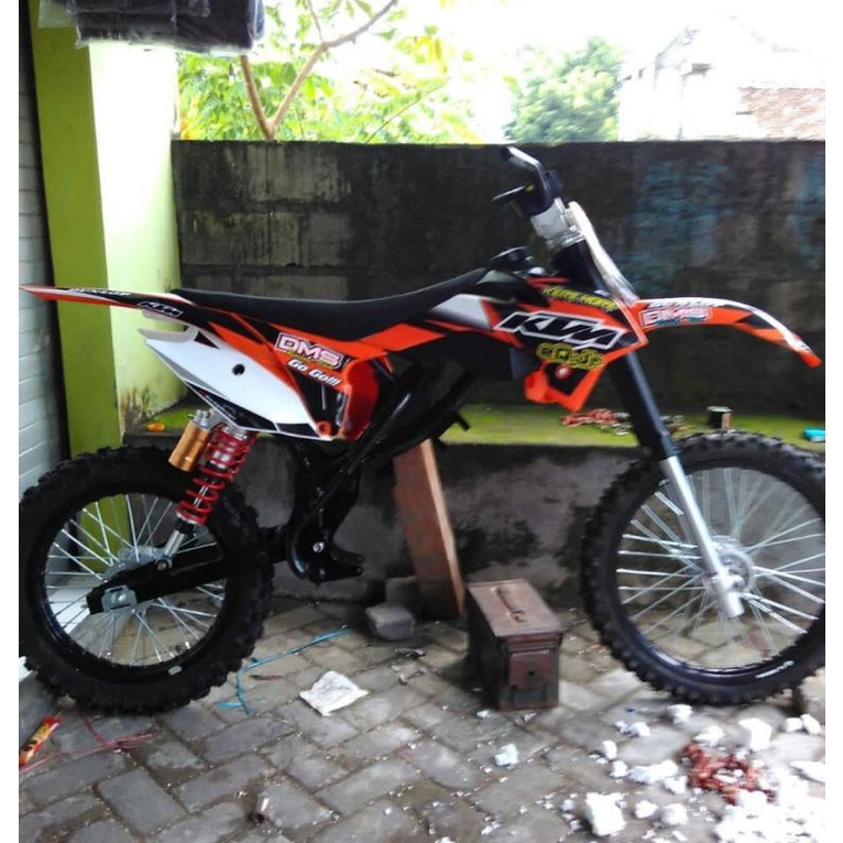 Detail Rangka Motor Trail Bebek Nomer 34