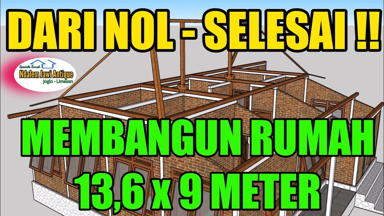 Detail Rangka Rumah Limasan Nomer 8