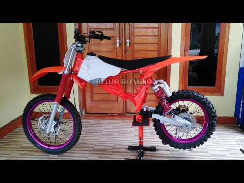 Rangka Trail Bebek Modif - KibrisPDR