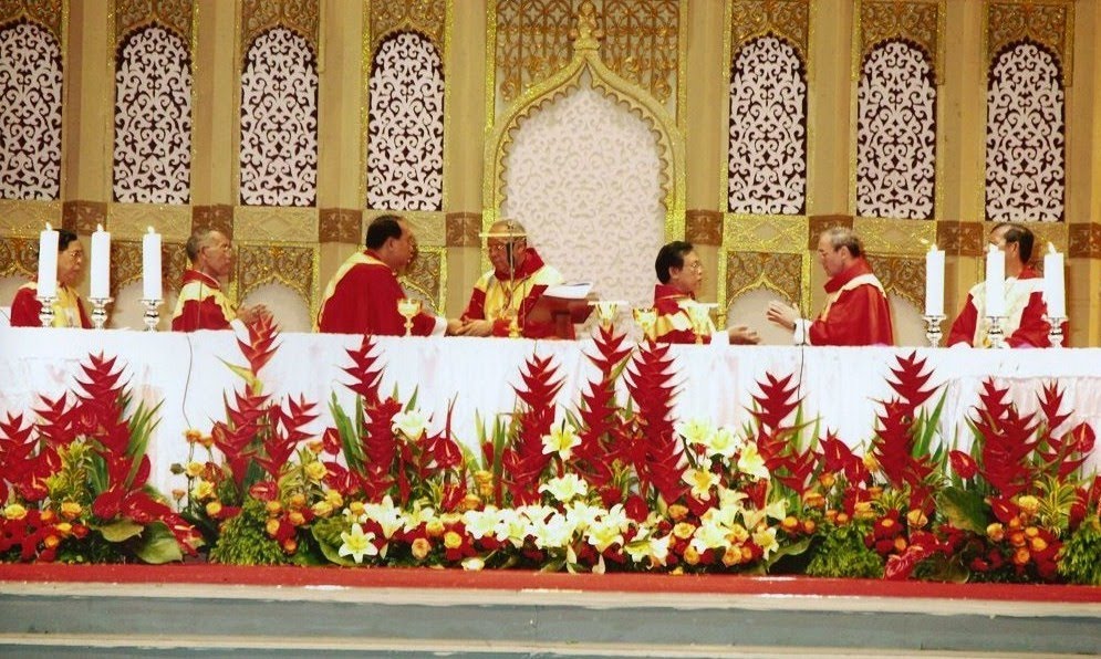 Detail Rangkaian Bunga Altar Sederhana Nomer 21