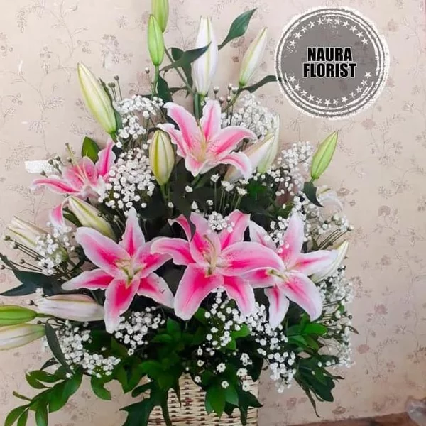 Detail Rangkaian Bunga Lily Nomer 6