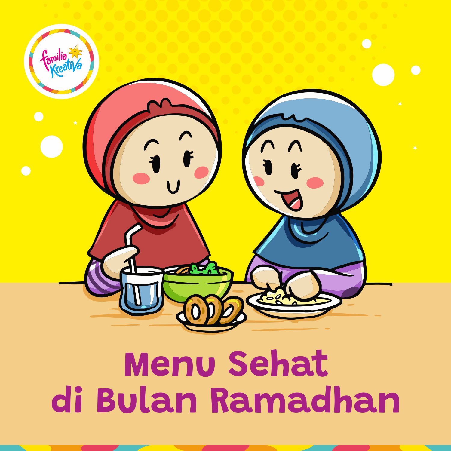 Detail Rangkaian Gambar Seri Cerita Tentang Puasa Ramadhan Poster Puasa Anak Nomer 10