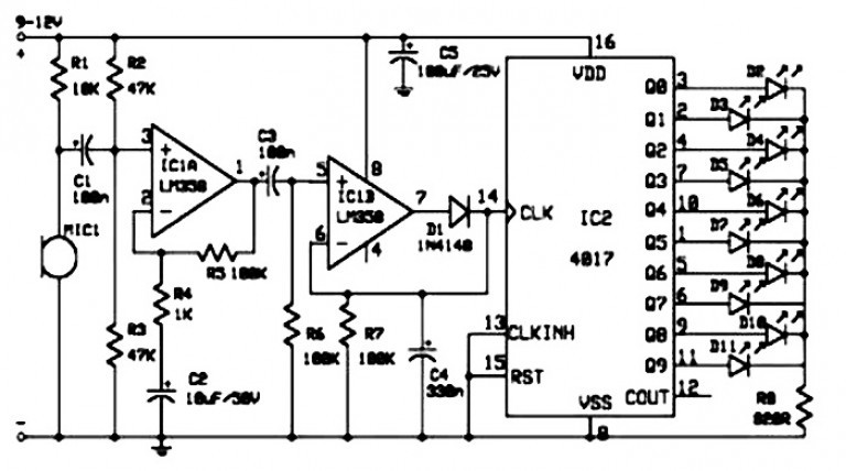 Detail Rangkaian Lampu Disco Nomer 9