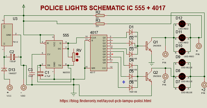 Detail Rangkaian Lampu Disco Nomer 29