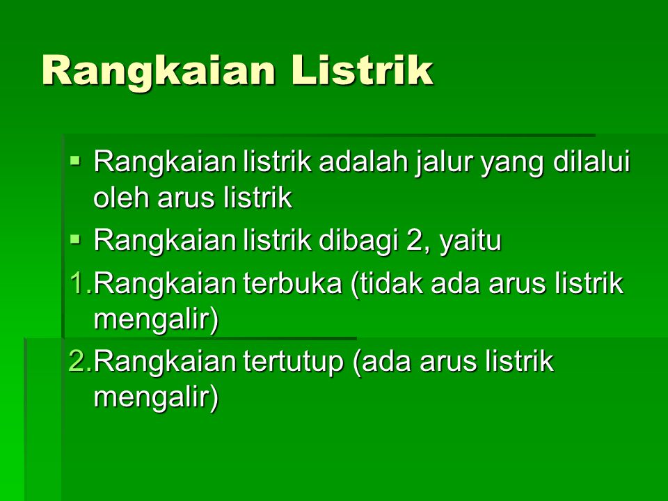 Rangkaian Listrik Ppt - KibrisPDR