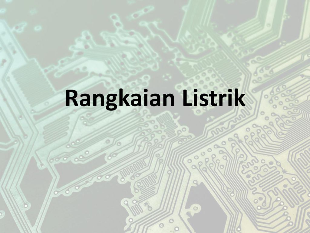 Detail Rangkaian Listrik Ppt Nomer 10