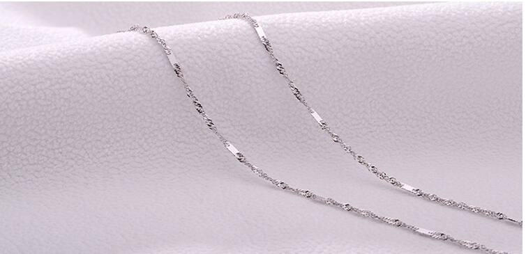 Detail Rantai Kalung Emas Putih Nomer 10