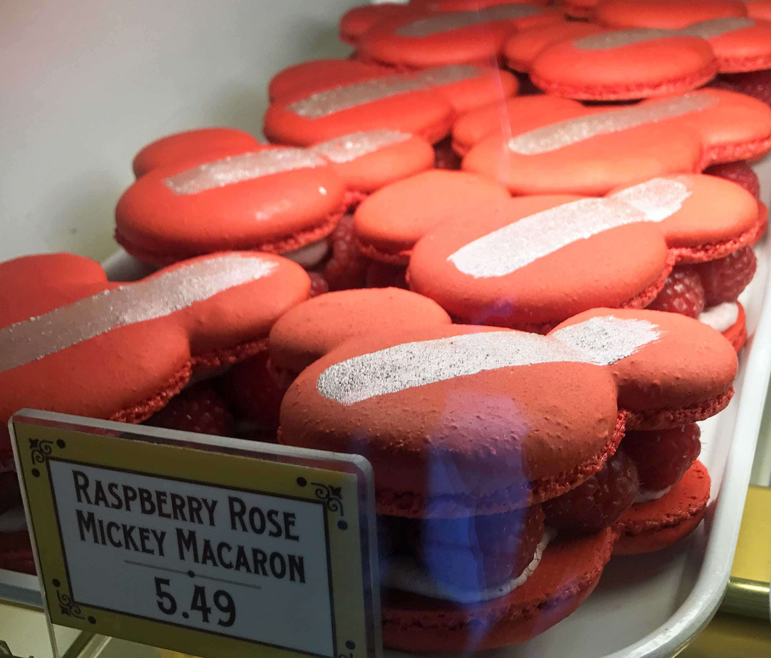 Detail Raspberry Rose Mickey Macaron Nomer 13