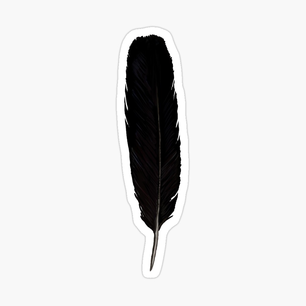 Detail Raven Feather Vector Nomer 29