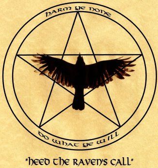 Detail Raven Pentacle Nomer 8