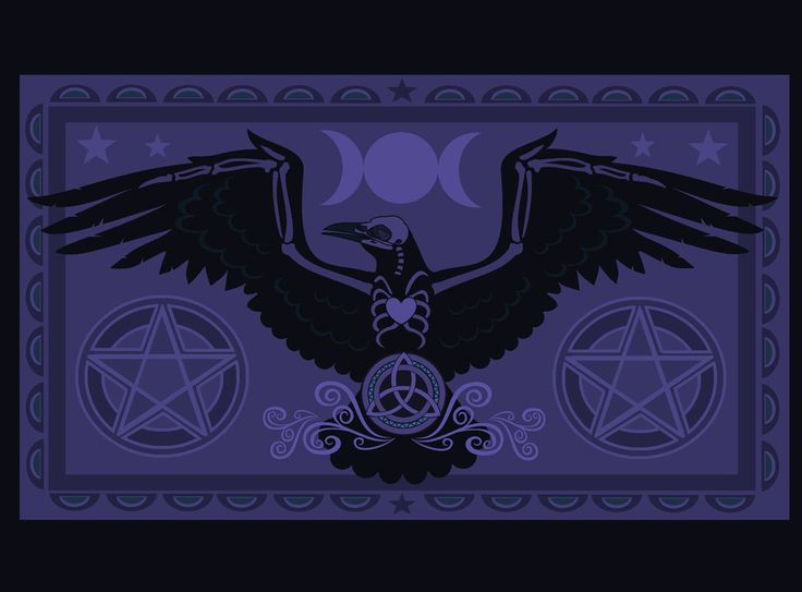 Detail Raven Pentacle Nomer 54