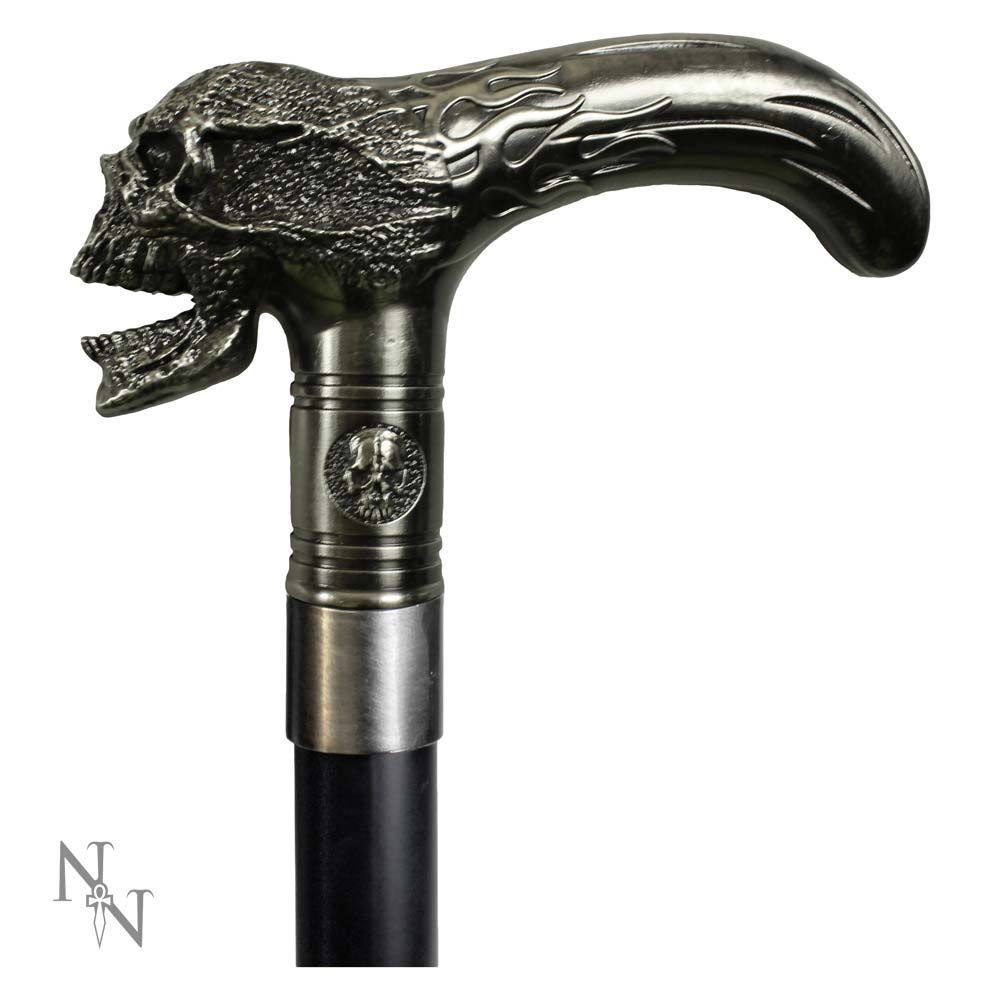 Detail Raven Skull Cane Nomer 17