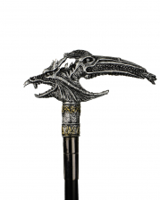 Detail Raven Skull Cane Nomer 52