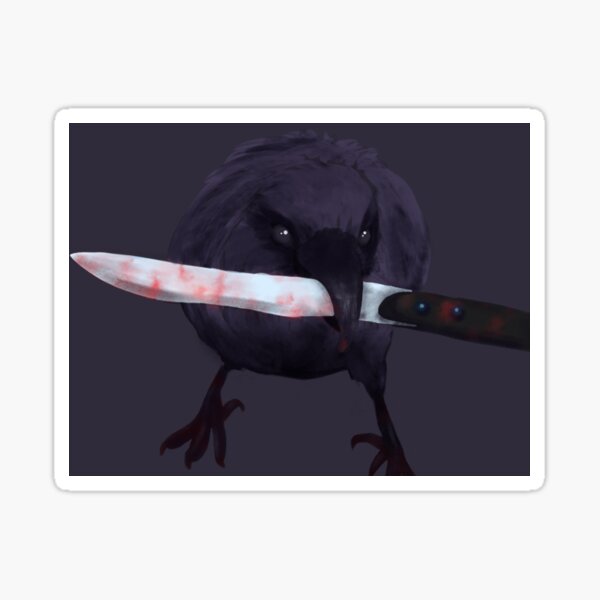 Detail Raven With Knife Meme Nomer 5