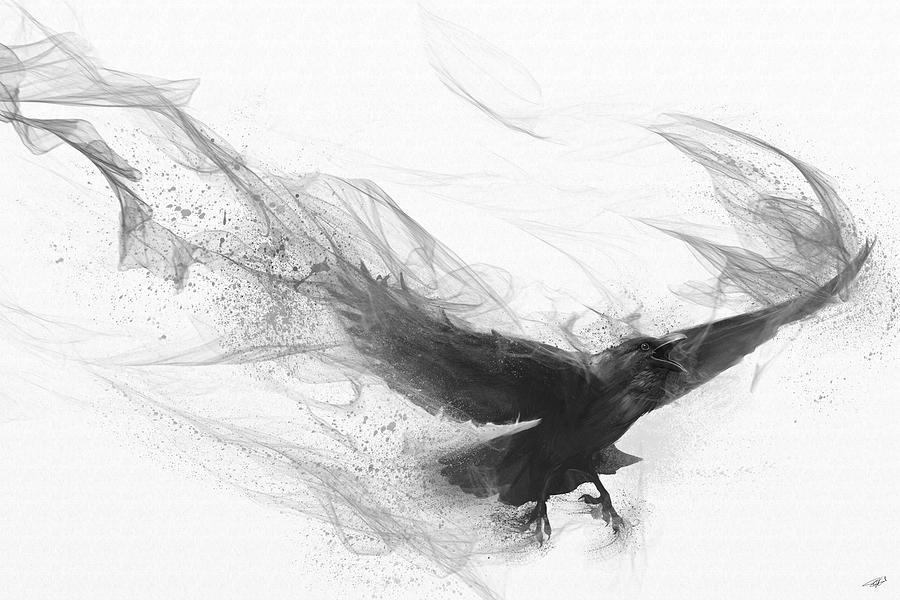 Detail Ravens In Flight Images Nomer 32