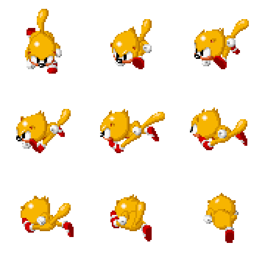 Detail Ray The Flying Squirrel Sprites Nomer 15