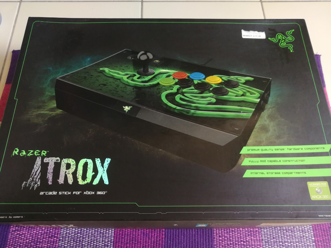 Detail Razer Atrox Arcade Stick For Xbox 360 Nomer 22