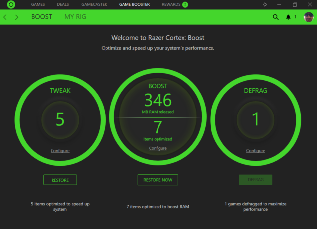 Detail Razer Game Booster Nomer 44