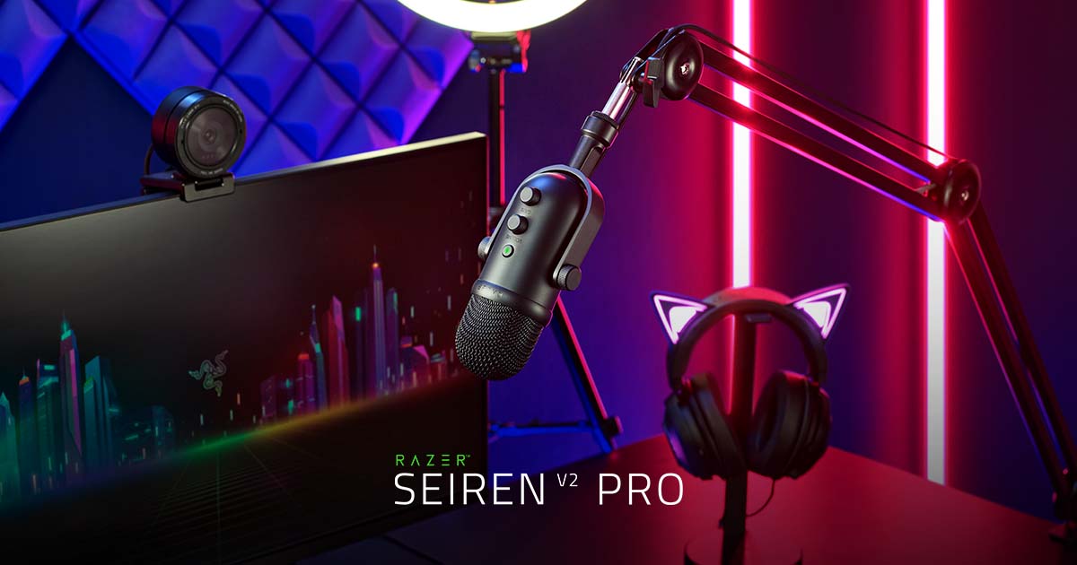 Detail Razer Seiren Pro Microphone Nomer 14