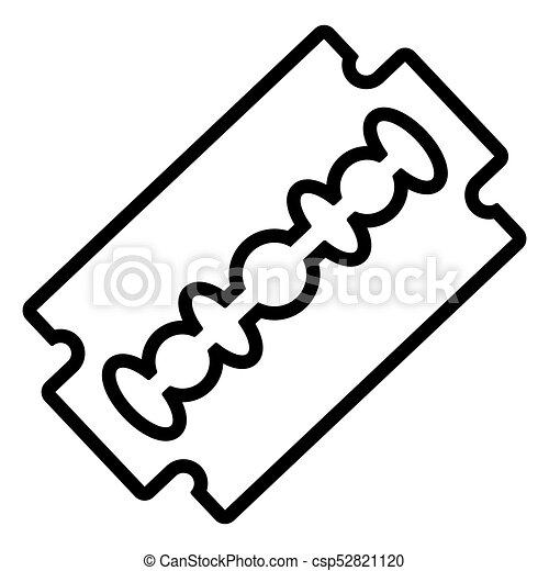 Detail Razor Blade Clip Art Nomer 6