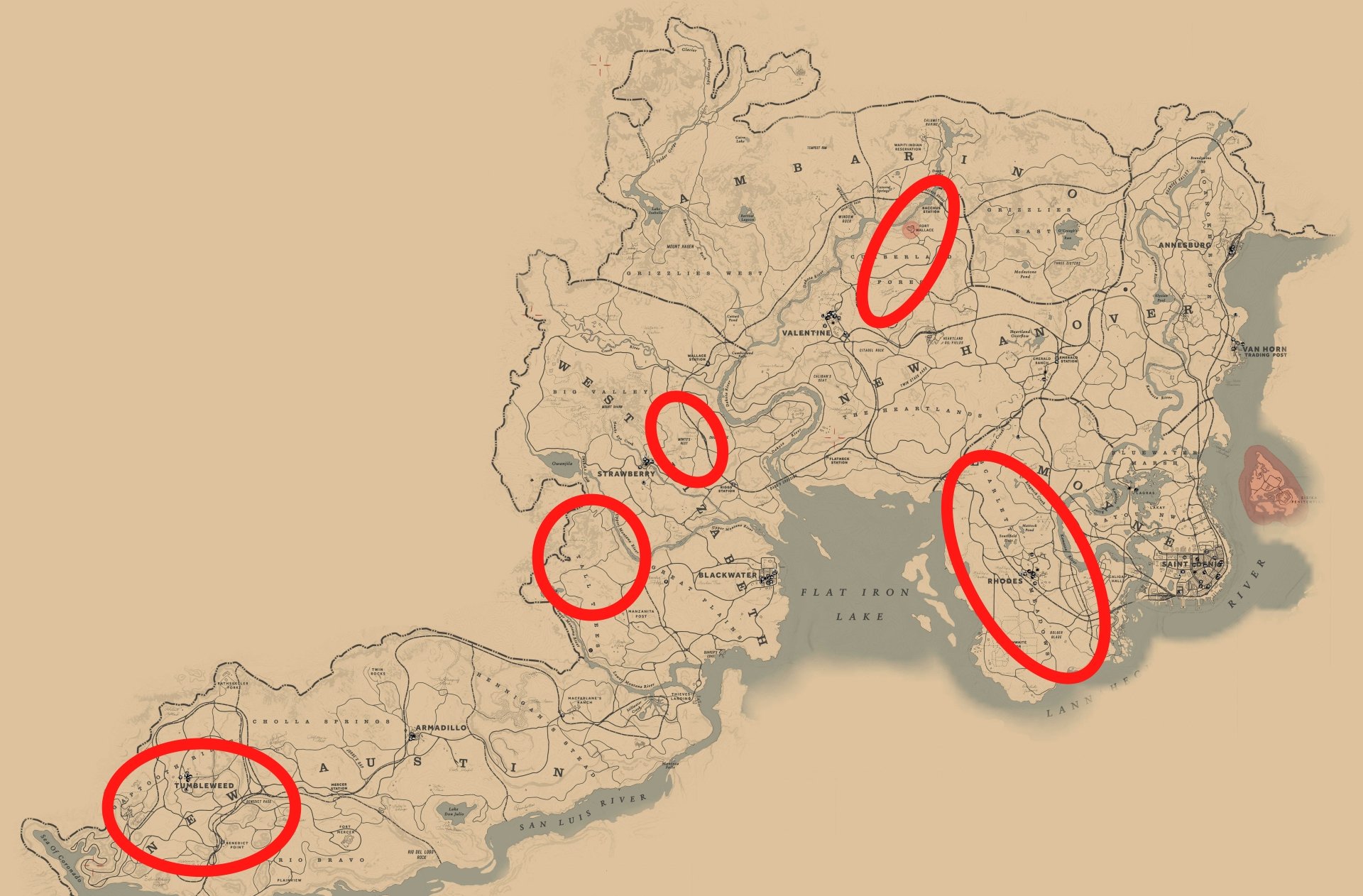 Detail Rdr 2 Badger Location Nomer 2