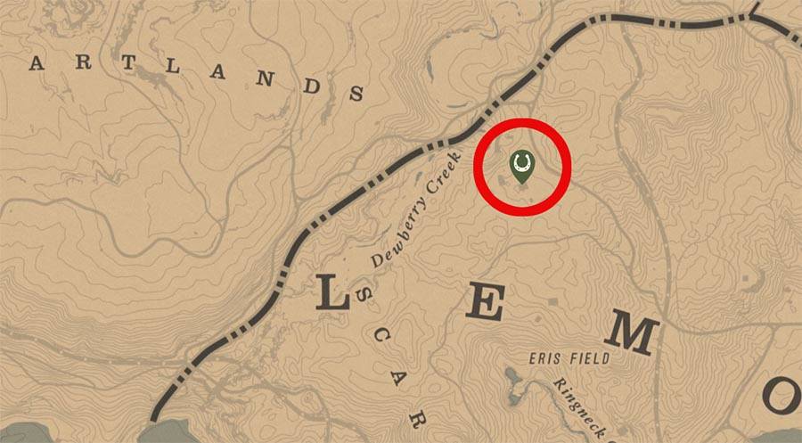 Detail Rdr 2 Badger Location Nomer 21