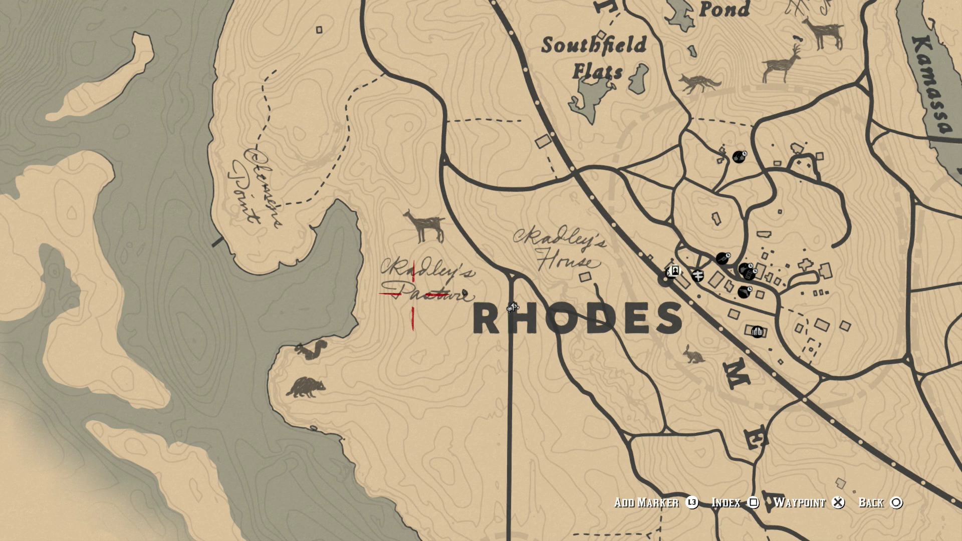 Detail Rdr 2 Badger Location Nomer 26