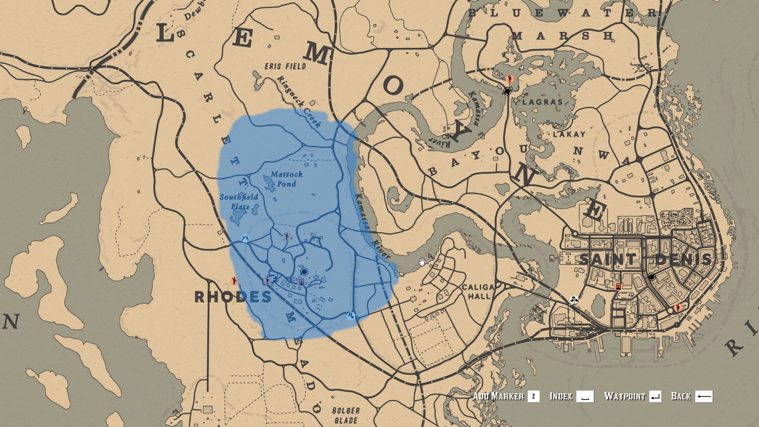 Detail Rdr 2 Badger Location Nomer 4