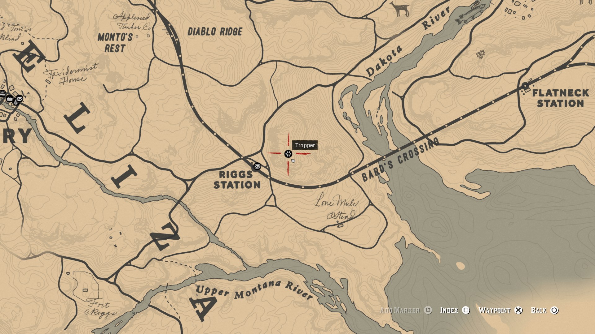 Detail Rdr 2 Badger Location Nomer 29