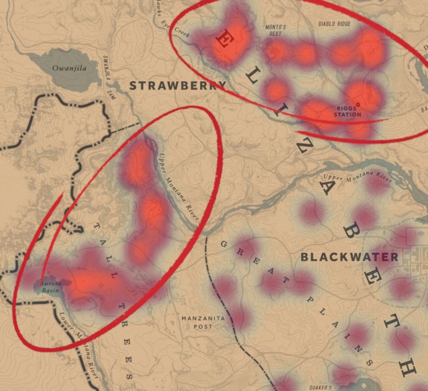 Detail Rdr 2 Badger Location Nomer 34