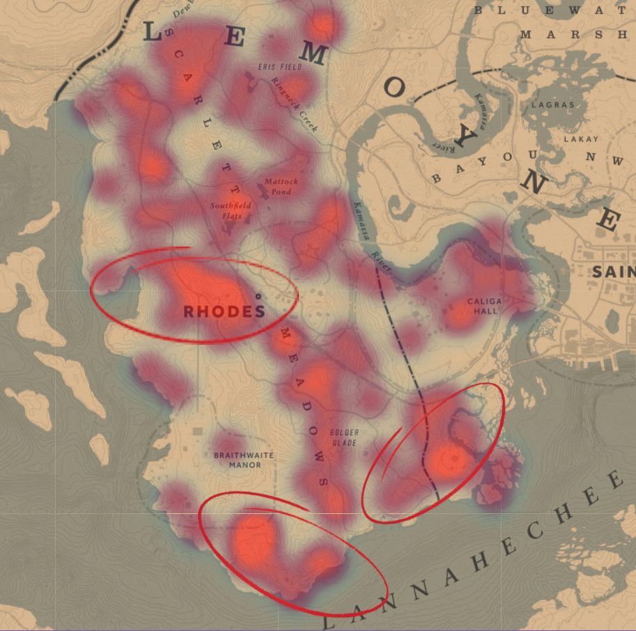 Detail Rdr 2 Badger Location Nomer 35