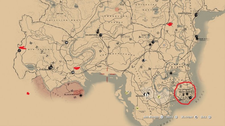 Detail Rdr 2 Badger Location Nomer 36