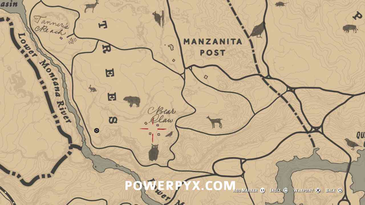 Detail Rdr 2 Badger Location Nomer 45