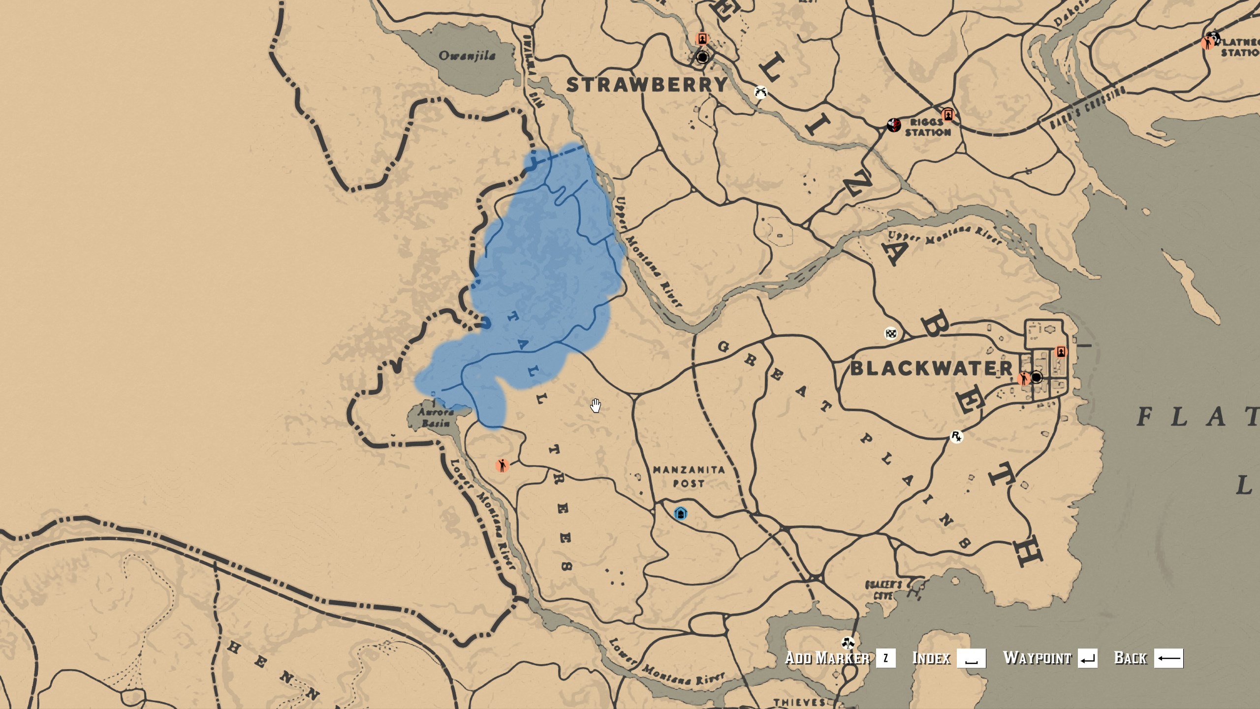 Detail Rdr 2 Badger Location Nomer 6