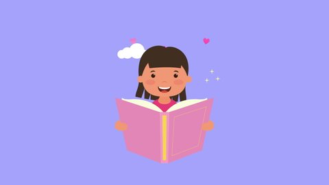 Detail Reading Book Animation Nomer 2