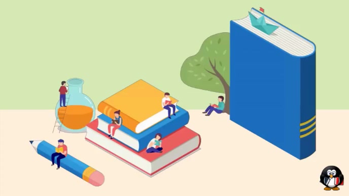 Detail Reading Book Animation Nomer 35