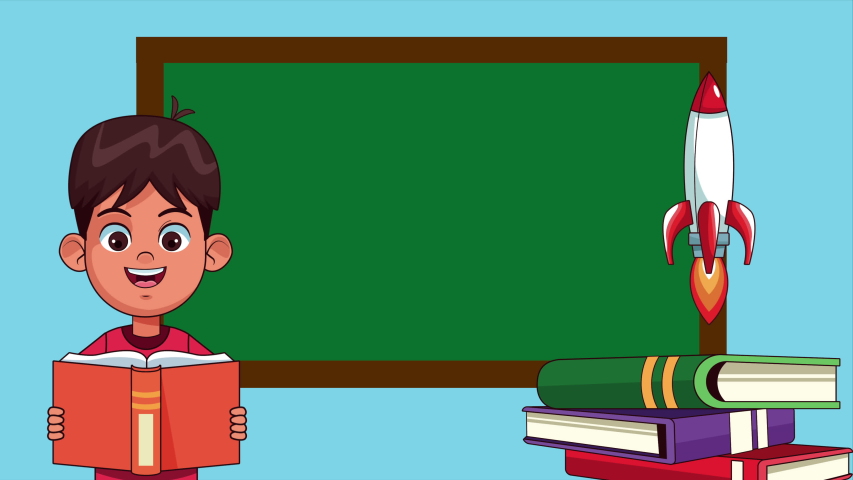 Detail Reading Book Animation Nomer 39