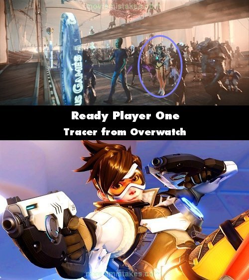 Detail Ready Player One Tracer Nomer 42